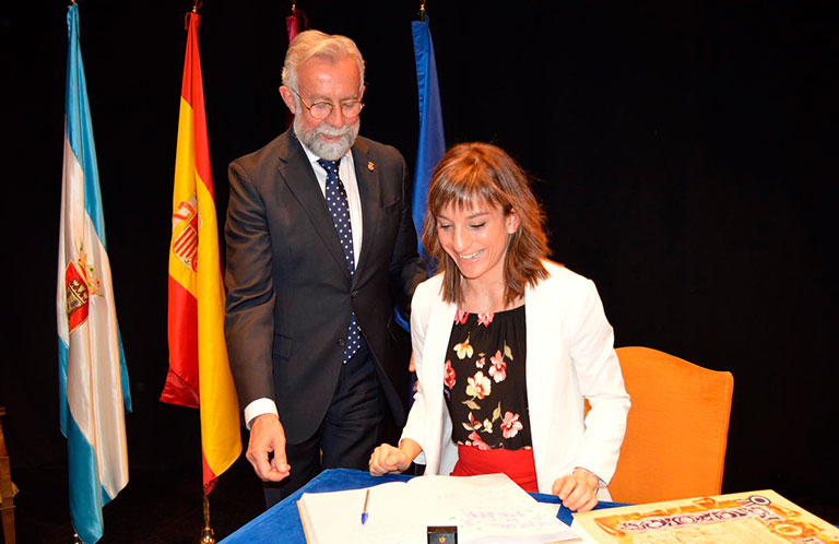 Sandra Sánchez, hija predilecta de Talavera de la Reina