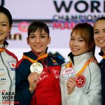 Sandra Sánchez, campeona del mundo de karate
